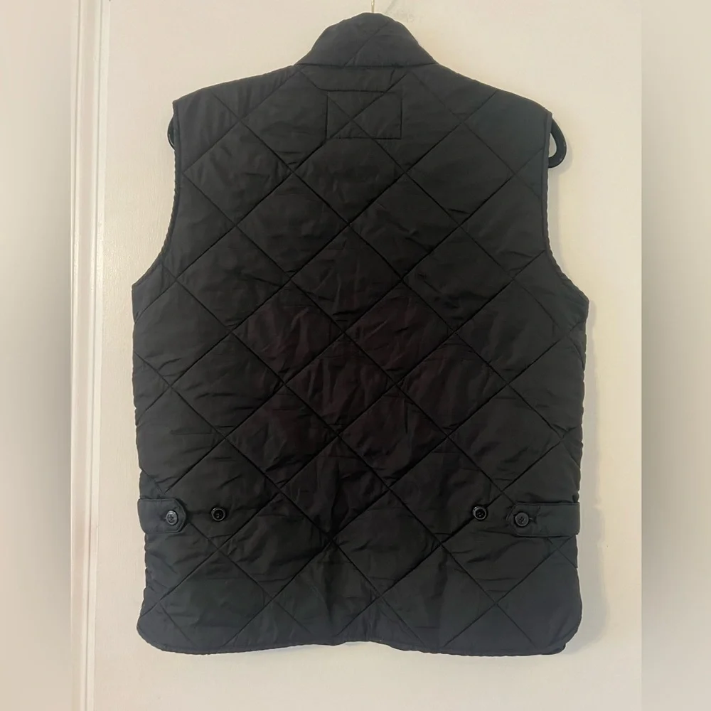 J. Crew Men's Dark Quilted Vest